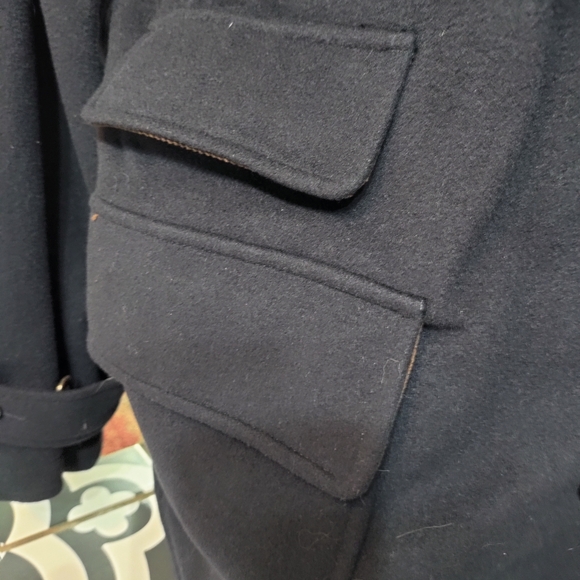 Polo Ralph Lauren Men's Navy Pea Coat - Picture 4 of 13